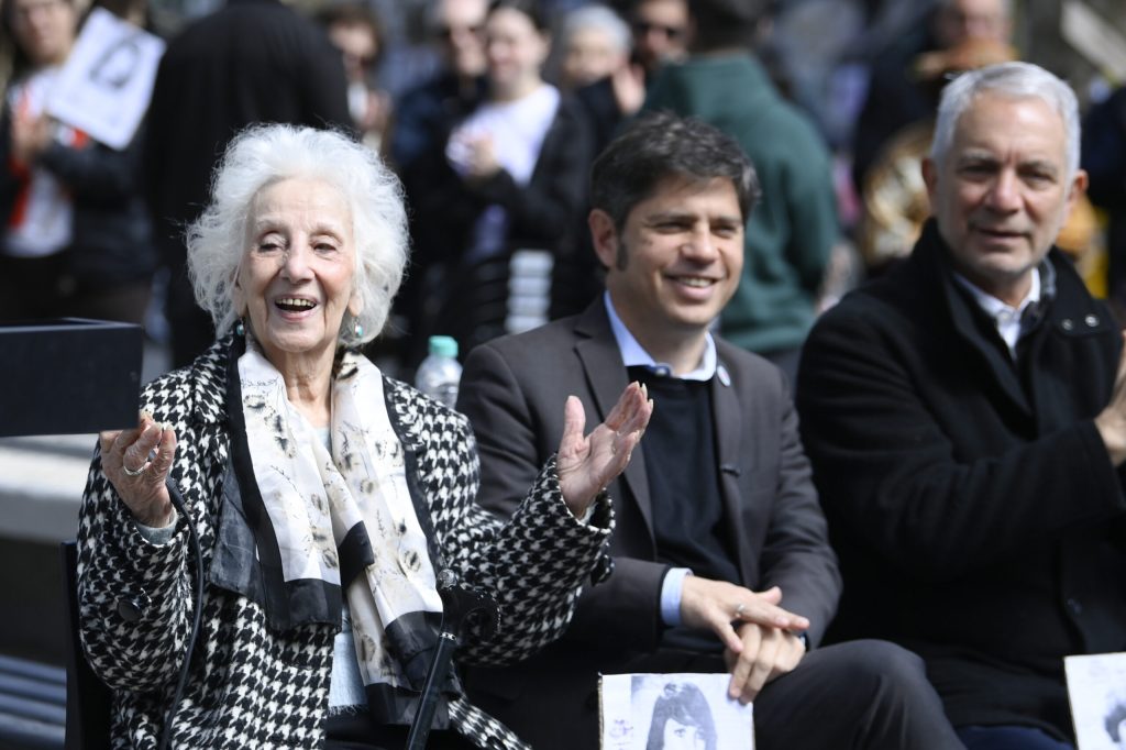 Kicillof presente en el acto de conmemoración por el aniversario 50 de La Noche de los Lápices