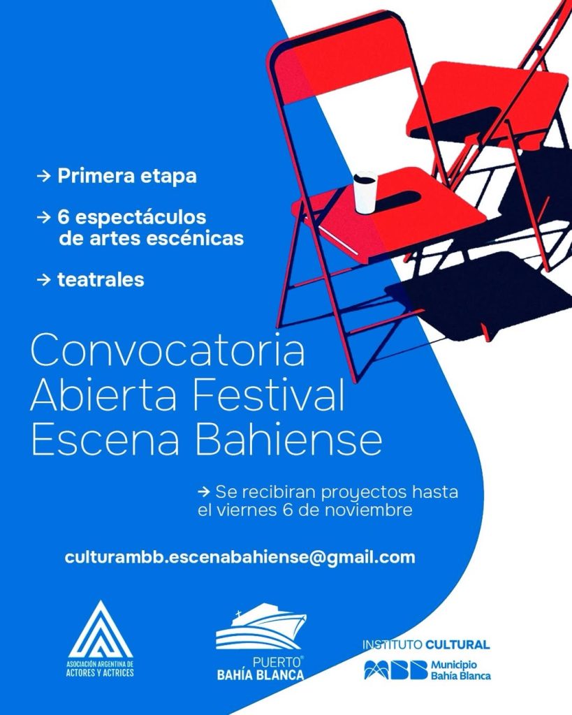 🎭 ESCENA BAHIENSE | Convocatoria abierta…